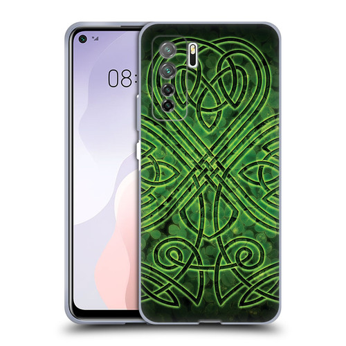 Brigid Ashwood Celtic Wisdom 3 Irish Shamrock Soft Gel Case for Huawei Nova 7 SE/P40 Lite 5G