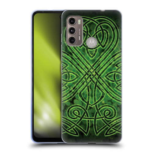 Brigid Ashwood Celtic Wisdom 3 Irish Shamrock Soft Gel Case for Motorola Moto G60 / Moto G40 Fusion