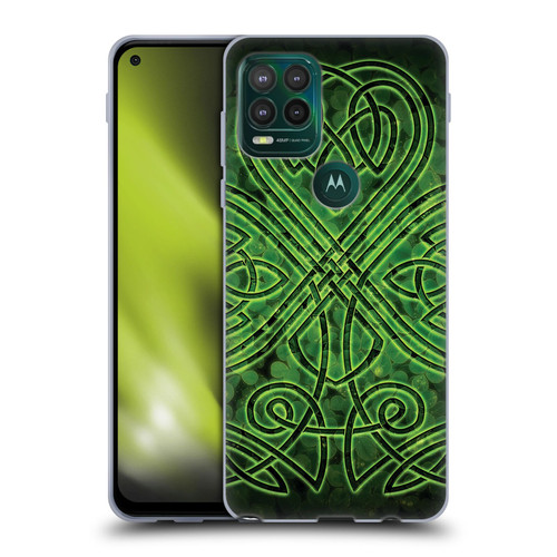 Brigid Ashwood Celtic Wisdom 3 Irish Shamrock Soft Gel Case for Motorola Moto G Stylus 5G 2021