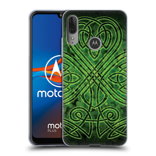 Brigid Ashwood Celtic Wisdom 3 Irish Shamrock Soft Gel Case for Motorola Moto E6 Plus
