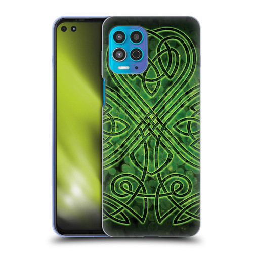 Brigid Ashwood Celtic Wisdom 3 Irish Shamrock Soft Gel Case for Motorola Moto G100