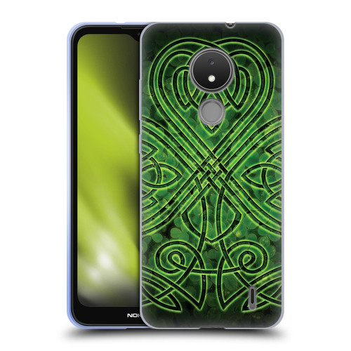Brigid Ashwood Celtic Wisdom 3 Irish Shamrock Soft Gel Case for Nokia C21