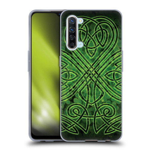 Brigid Ashwood Celtic Wisdom 3 Irish Shamrock Soft Gel Case for OPPO Find X2 Lite 5G