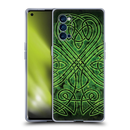 Brigid Ashwood Celtic Wisdom 3 Irish Shamrock Soft Gel Case for OPPO Reno 4 Pro 5G