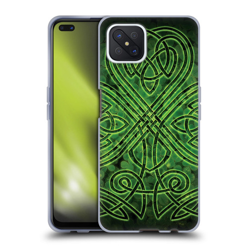 Brigid Ashwood Celtic Wisdom 3 Irish Shamrock Soft Gel Case for OPPO Reno4 Z 5G