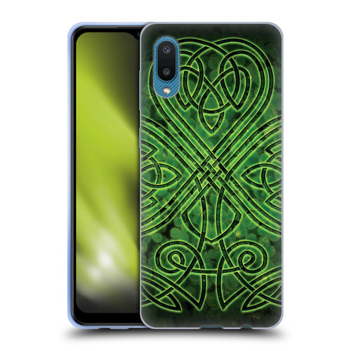 Brigid Ashwood Celtic Wisdom 3 Irish Shamrock Soft Gel Case for Samsung Galaxy A02/M02 (2021)