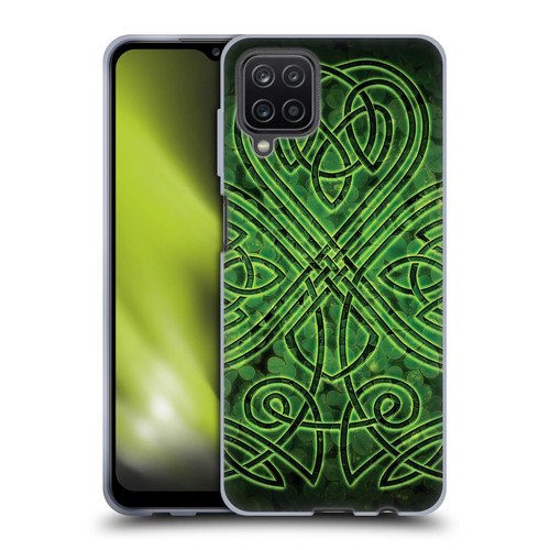 Brigid Ashwood Celtic Wisdom 3 Irish Shamrock Soft Gel Case for Samsung Galaxy A12 (2020)