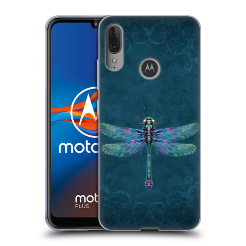 Brigid Ashwood Winged Things Dragonfly Soft Gel Case for Motorola Moto E6 Plus