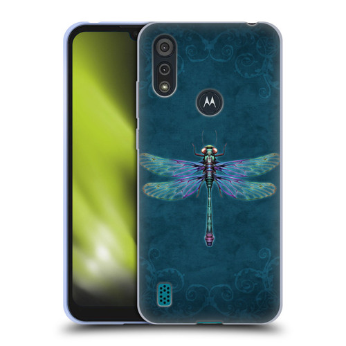 Brigid Ashwood Winged Things Dragonfly Soft Gel Case for Motorola Moto E6s (2020)