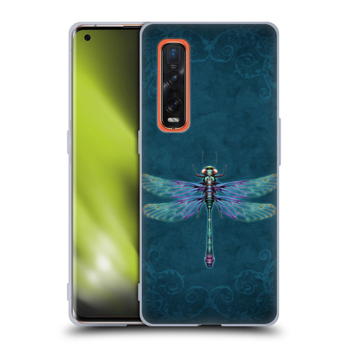 Brigid Ashwood Winged Things Dragonfly Soft Gel Case for OPPO Find X2 Pro 5G