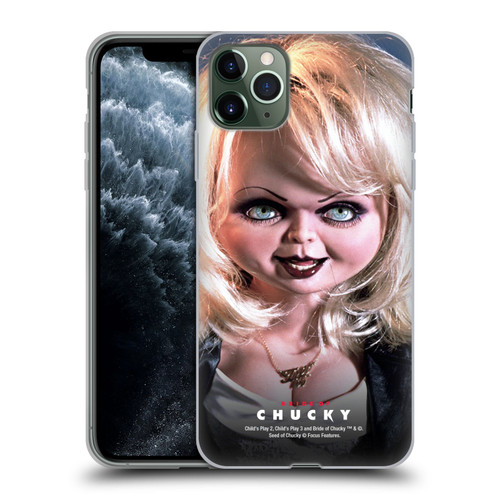 Bride of Chucky Key Art Tiffany Doll Soft Gel Case for Apple iPhone 11 Pro Max