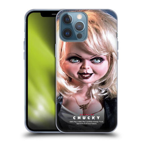 Bride of Chucky Key Art Tiffany Doll Soft Gel Case for Apple iPhone 13 Pro Max