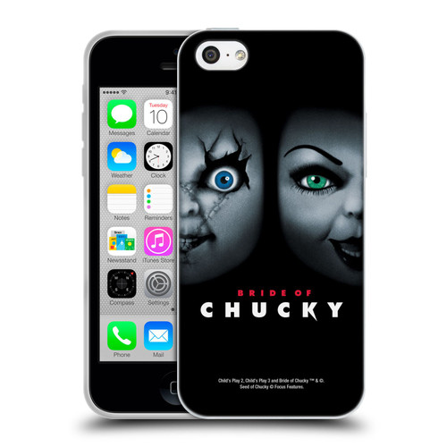 Bride of Chucky Key Art Poster Soft Gel Case for Apple iPhone 5c