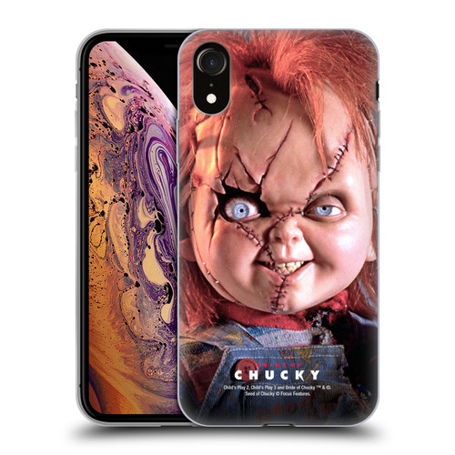 Bride of Chucky Key Art Doll Soft Gel Case for Apple iPhone XR