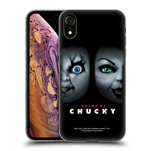 Bride of Chucky Key Art Poster Soft Gel Case for Apple iPhone XR