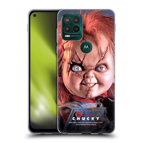 Bride of Chucky Key Art Doll Soft Gel Case for Motorola Moto G Stylus 5G 2021