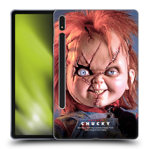 Bride of Chucky Key Art Doll Soft Gel Case for Samsung Galaxy Tab S8