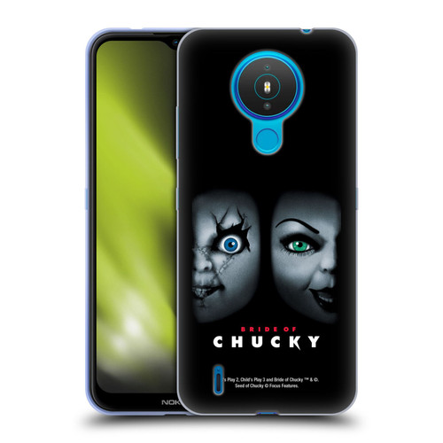 Bride of Chucky Key Art Poster Soft Gel Case for Nokia 1.4