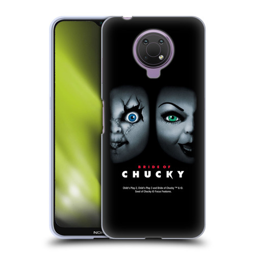 Bride of Chucky Key Art Poster Soft Gel Case for Nokia G10