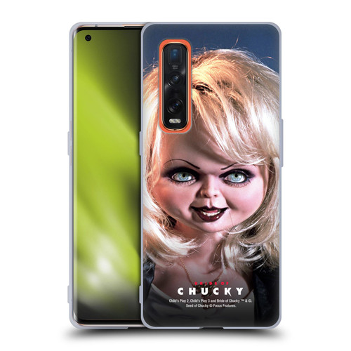 Bride of Chucky Key Art Tiffany Doll Soft Gel Case for OPPO Find X2 Pro 5G