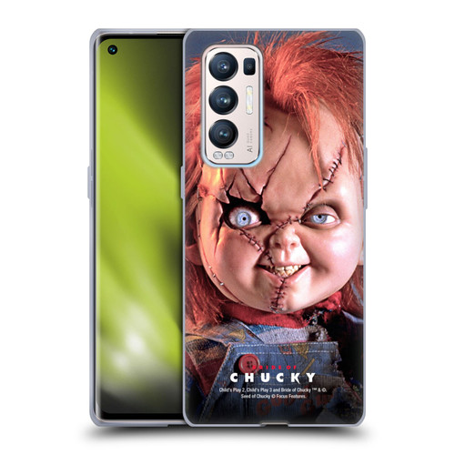 Bride of Chucky Key Art Doll Soft Gel Case for OPPO Find X3 Neo / Reno5 Pro+ 5G
