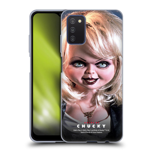 Bride of Chucky Key Art Tiffany Doll Soft Gel Case for Samsung Galaxy A03s (2021)