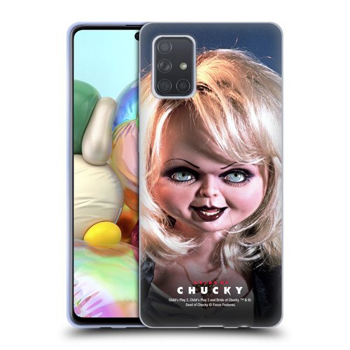 Bride of Chucky Key Art Tiffany Doll Soft Gel Case for Samsung Galaxy A71 (2019)