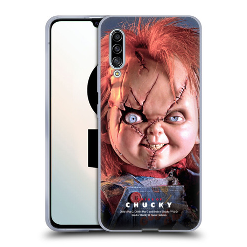 Bride of Chucky Key Art Doll Soft Gel Case for Samsung Galaxy A90 5G (2019)