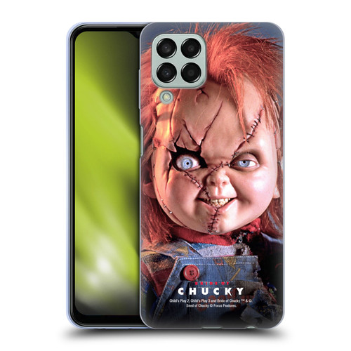Bride of Chucky Key Art Doll Soft Gel Case for Samsung Galaxy M33 (2022)