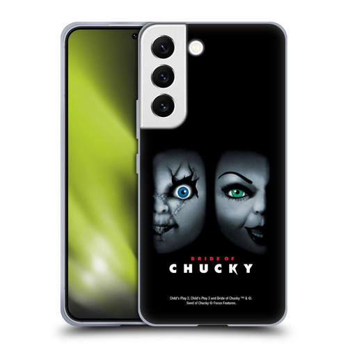 Bride of Chucky Key Art Poster Soft Gel Case for Samsung Galaxy S22 5G