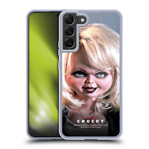 Bride of Chucky Key Art Tiffany Doll Soft Gel Case for Samsung Galaxy S22+ 5G