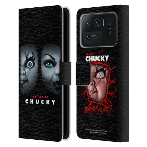 Bride of Chucky Key Art Poster Leather Book Wallet Case Cover For Xiaomi Mi 11 Ultra