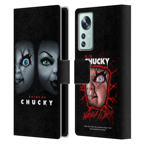 Bride of Chucky Key Art Poster Leather Book Wallet Case Cover For Xiaomi 12