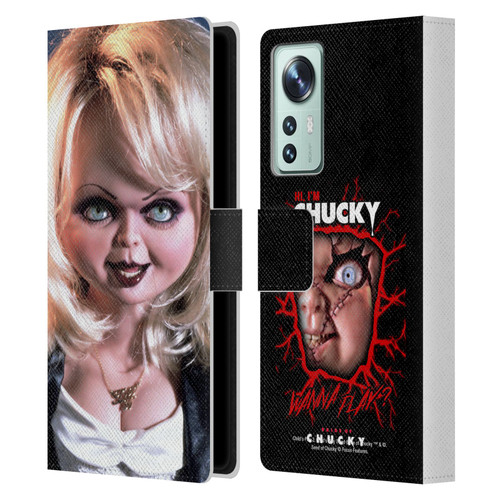 Bride of Chucky Key Art Tiffany Doll Leather Book Wallet Case Cover For Xiaomi 12