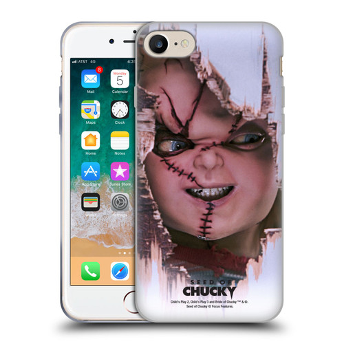 Seed of Chucky Key Art Doll Soft Gel Case for Apple iPhone 7 / 8 / SE 2020 & 2022