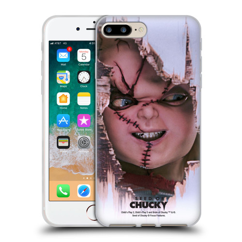 Seed of Chucky Key Art Doll Soft Gel Case for Apple iPhone 7 Plus / iPhone 8 Plus