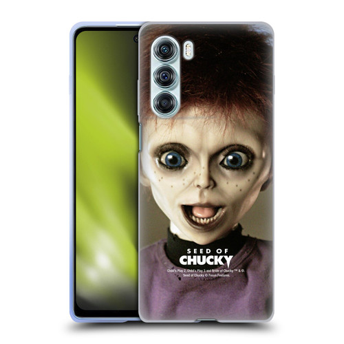 Seed of Chucky Key Art Glen Doll Soft Gel Case for Motorola Edge S30 / Moto G200 5G