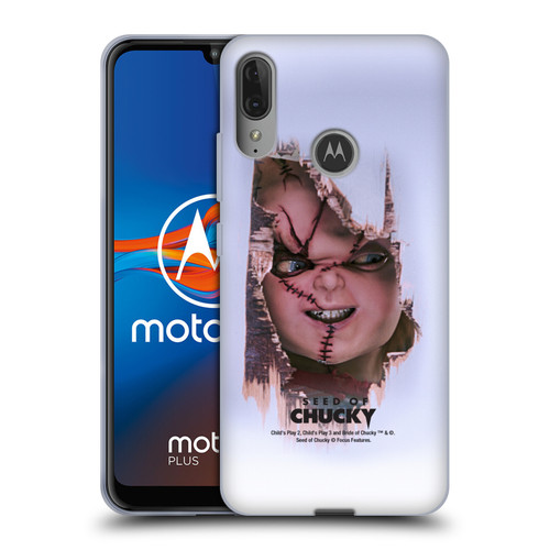 Seed of Chucky Key Art Doll Soft Gel Case for Motorola Moto E6 Plus