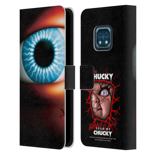 Seed of Chucky Key Art Poster Leather Book Wallet Case Cover For Nokia XR20