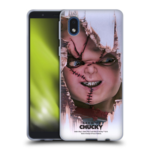 Seed of Chucky Key Art Doll Soft Gel Case for Samsung Galaxy A01 Core (2020)