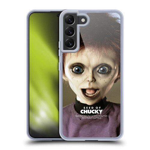 Seed of Chucky Key Art Glen Doll Soft Gel Case for Samsung Galaxy S22+ 5G