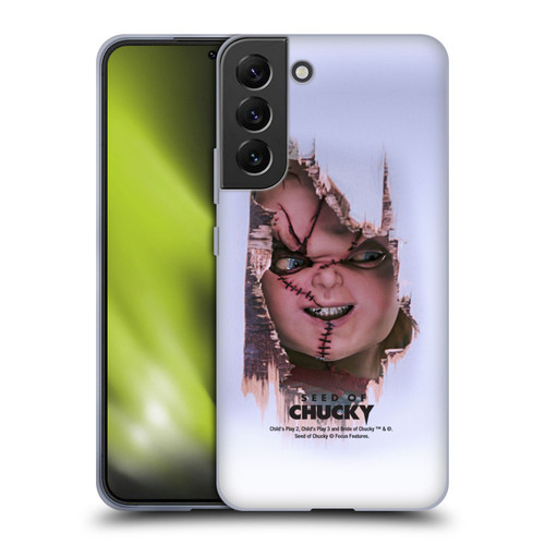 Seed of Chucky Key Art Doll Soft Gel Case for Samsung Galaxy S22+ 5G