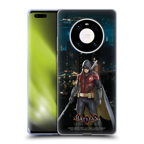 Batman Arkham Knight Characters Red Robin Soft Gel Case for Huawei Mate 40 Pro 5G