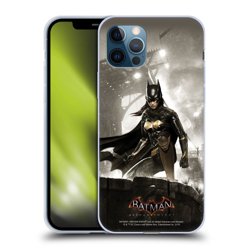 Batman Arkham Knight Characters Batgirl Soft Gel Case for Apple iPhone 12 / iPhone 12 Pro