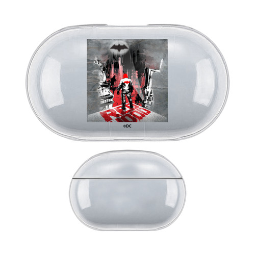 Batman Arkham Knight Key Art Red Hood Clear Hard Crystal Cover Case for Samsung Galaxy Buds / Buds Plus