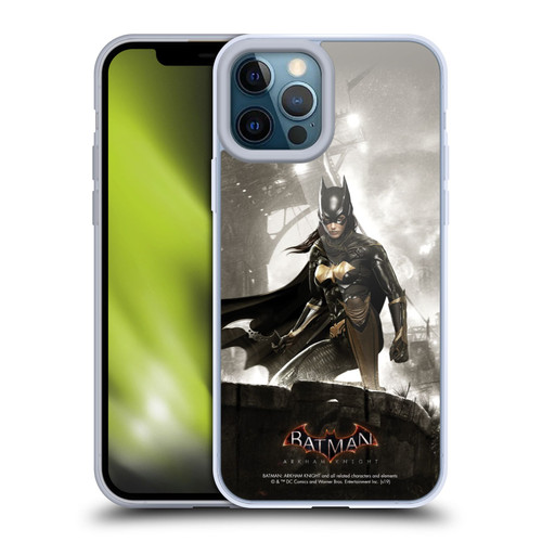 Batman Arkham Knight Characters Batgirl Soft Gel Case for Apple iPhone 12 Pro Max