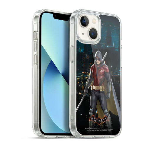 Batman Arkham Knight Characters Red Robin Soft Gel Case for Apple iPhone 13
