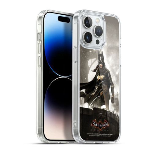 Batman Arkham Knight Characters Batgirl Soft Gel Case for Apple iPhone 13 Pro Max