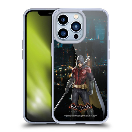 Batman Arkham Knight Characters Red Robin Soft Gel Case for Apple iPhone 13 Pro