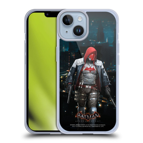Batman Arkham Knight Characters Red Hood Soft Gel Case for Apple iPhone 14